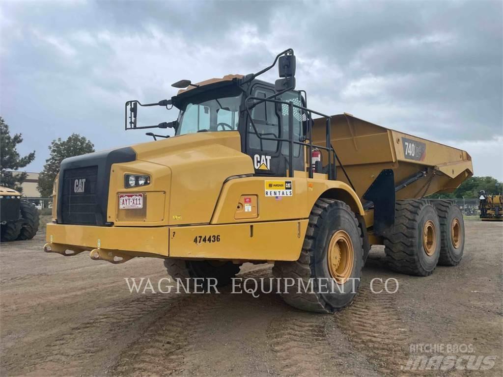 CAT 740GC Tombereau articulé