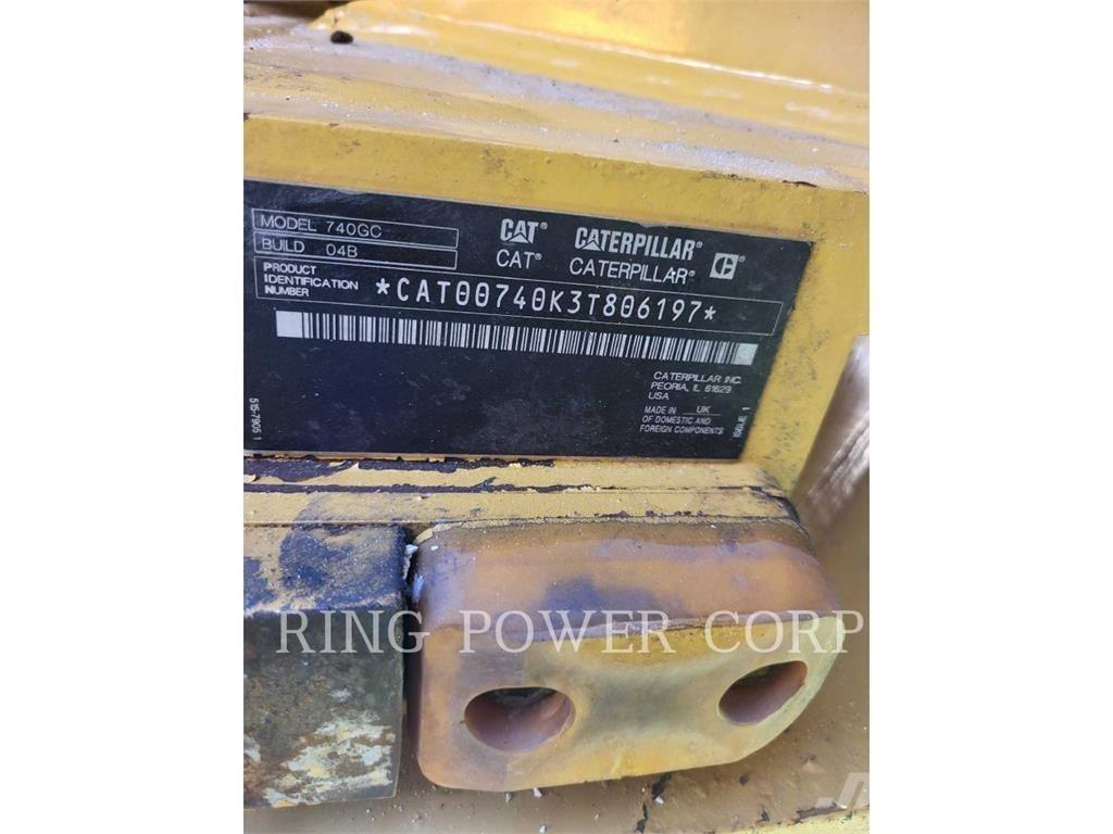 CAT 740GCTG Tombereau articulé