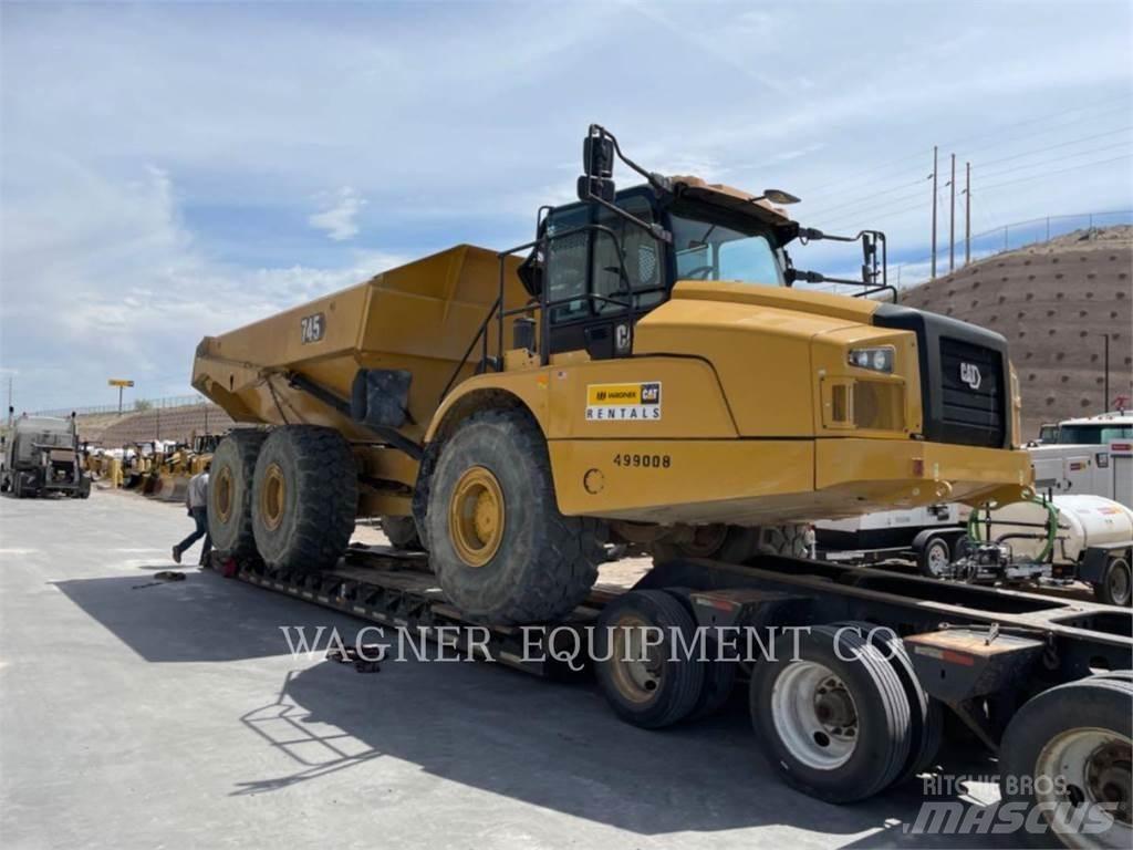 CAT 745 Tombereau articulé