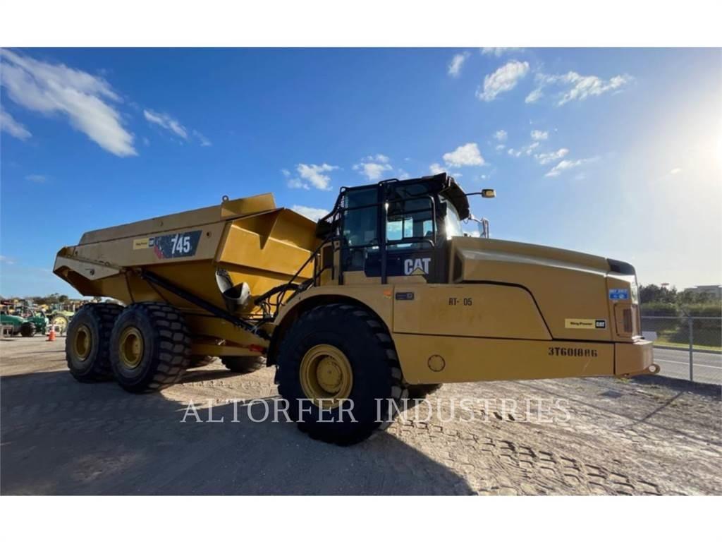 CAT 745 Tombereau articulé