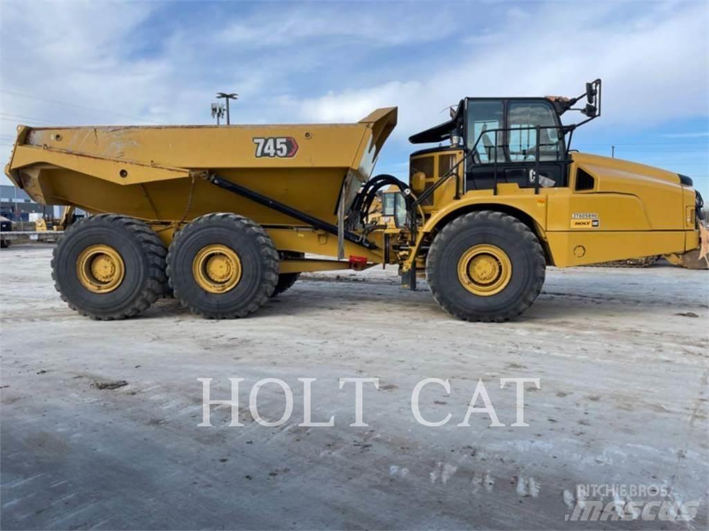 CAT 745 Tombereau articulé