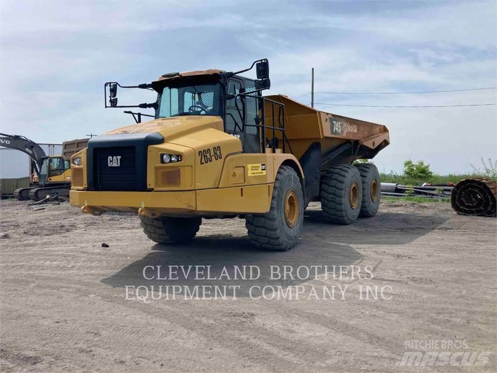 CAT 745 Tombereau articulé