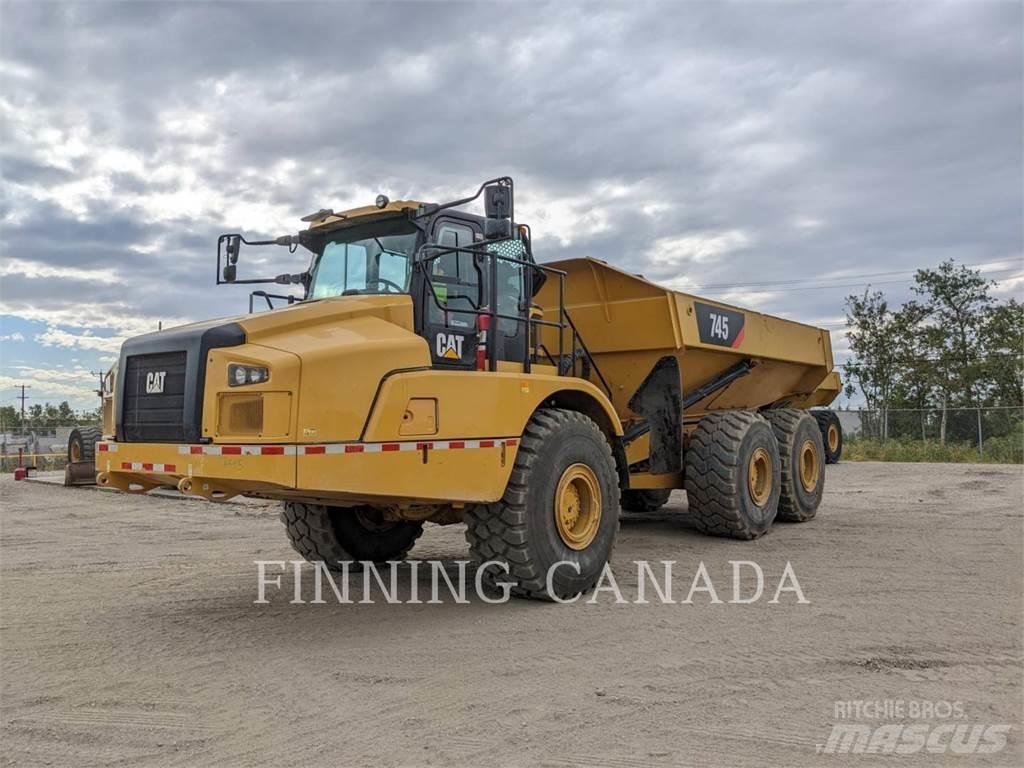 CAT 745 Tombereau articulé