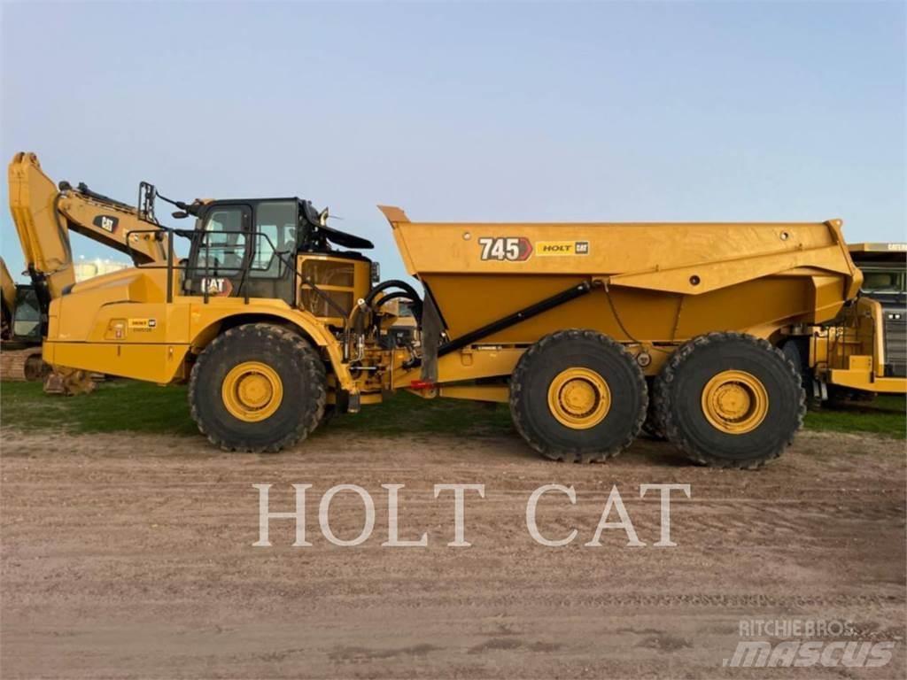 CAT 745 Tombereau articulé