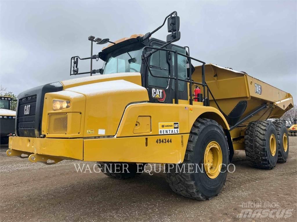CAT 745 Tombereau articulé