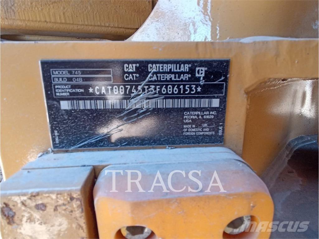 CAT 745 Tombereau articulé