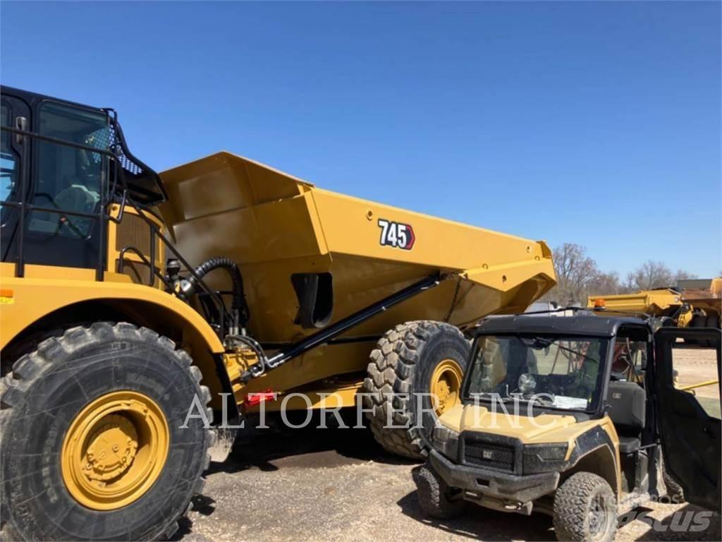 CAT 745-04 Tombereau articulé