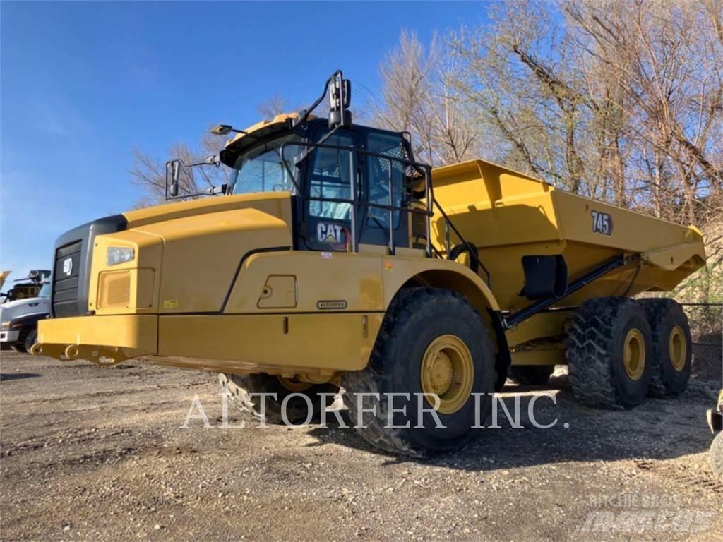 CAT 745-04 Tombereau articulé