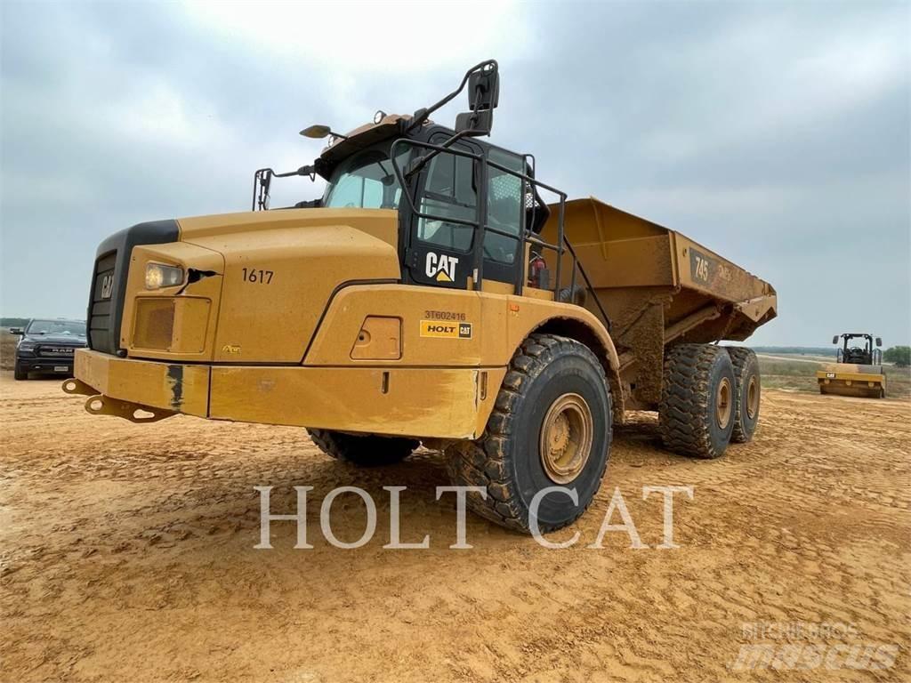 CAT 745-04 Tombereau articulé