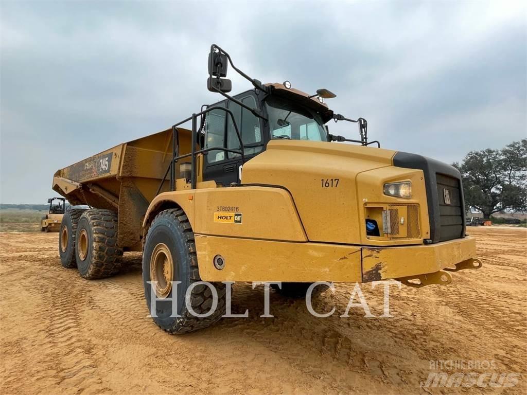 CAT 745-04 Tombereau articulé