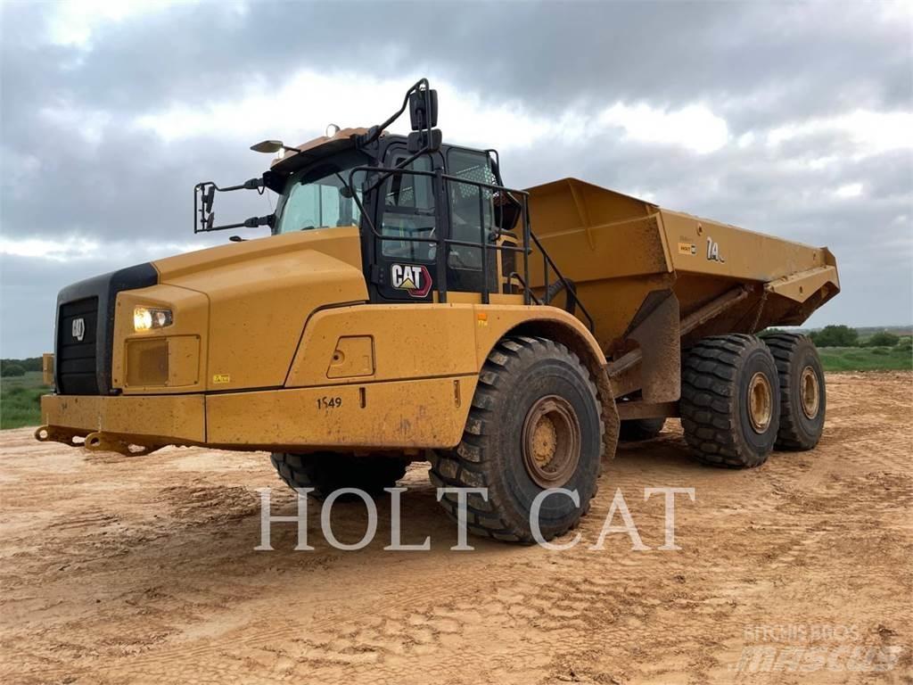 CAT 745-04 Tombereau articulé