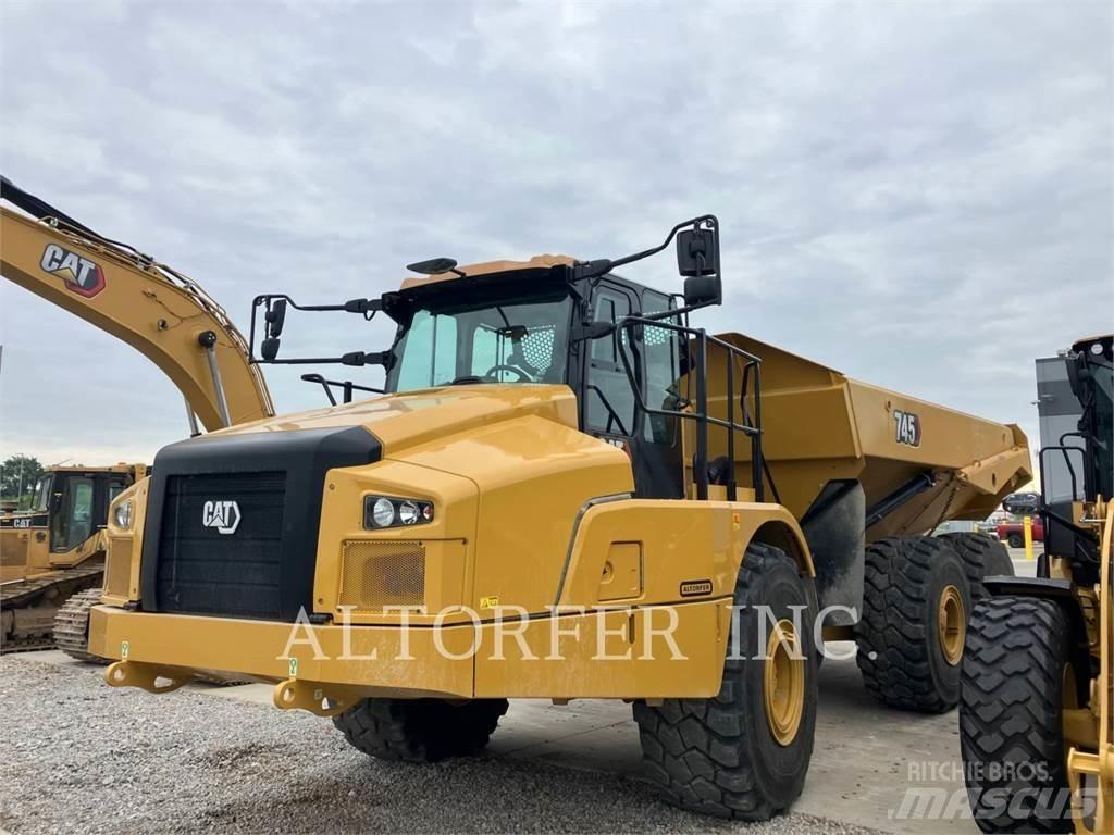 CAT 745-04 Tombereau articulé
