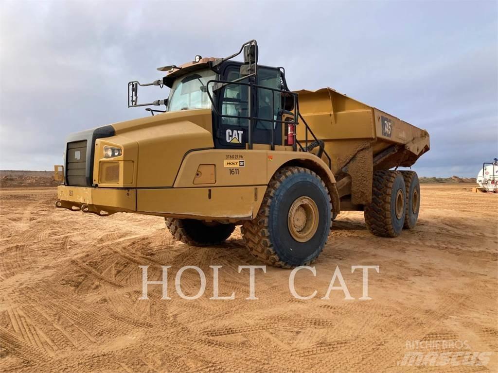 CAT 745-04 Tombereau articulé