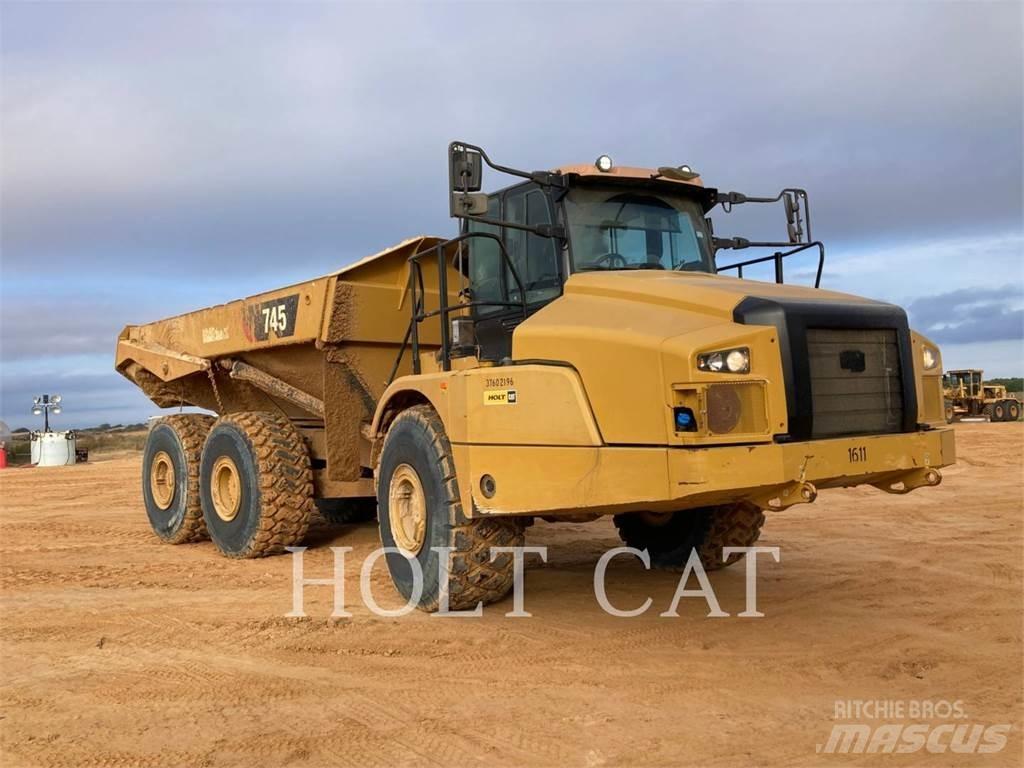 CAT 745-04 Tombereau articulé