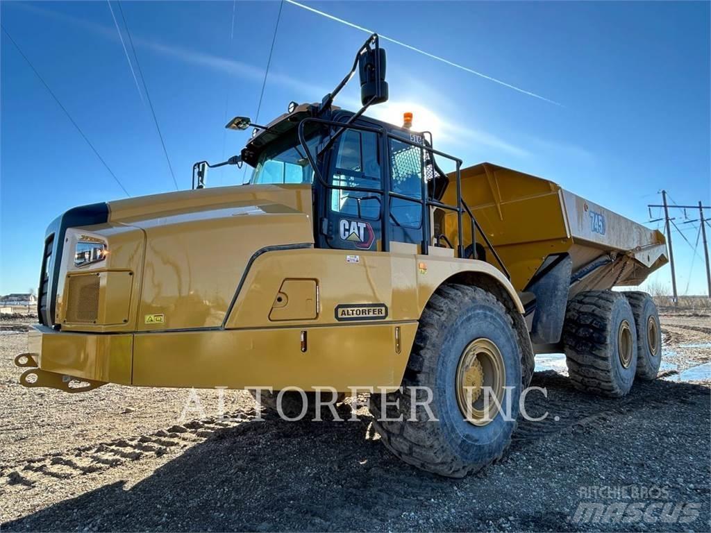 CAT 745-04 Tombereau articulé