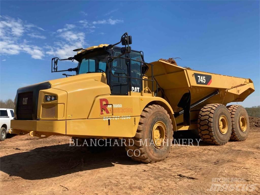CAT 745-04 Tombereau articulé