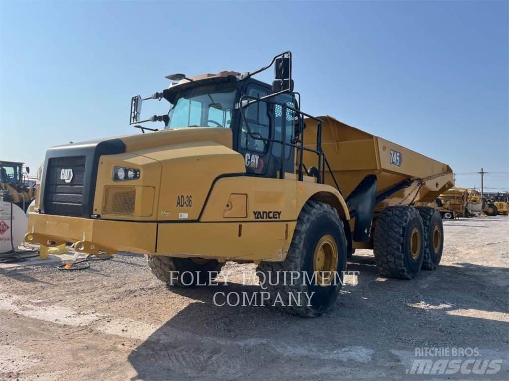 CAT 745-04 Tombereau articulé