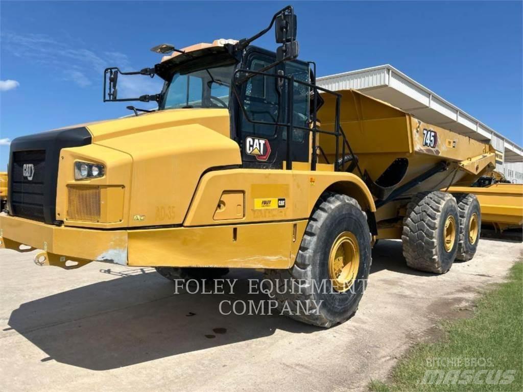 CAT 745-04 Tombereau articulé
