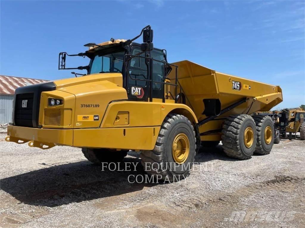 CAT 745-04 Tombereau articulé