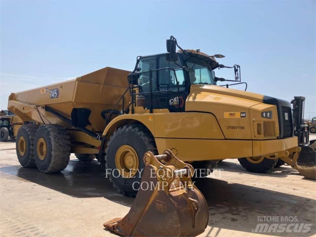CAT 745-04 Tombereau articulé