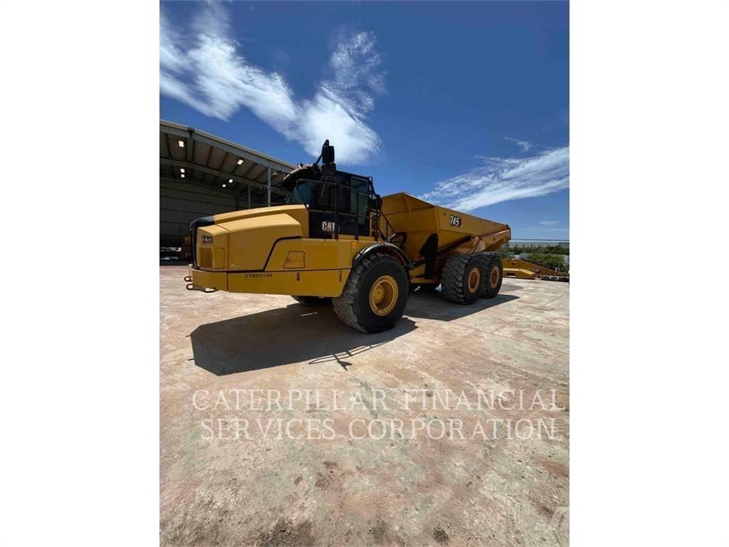 CAT 745-04 Tombereau articulé