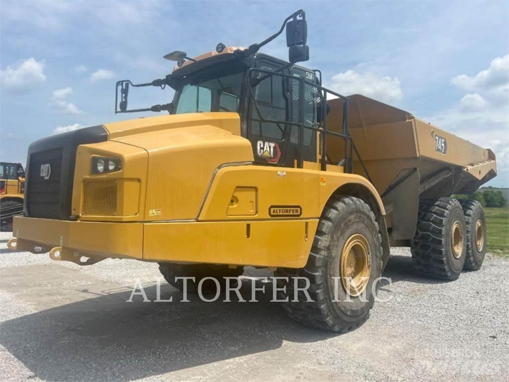 CAT 745-04 Tombereau articulé