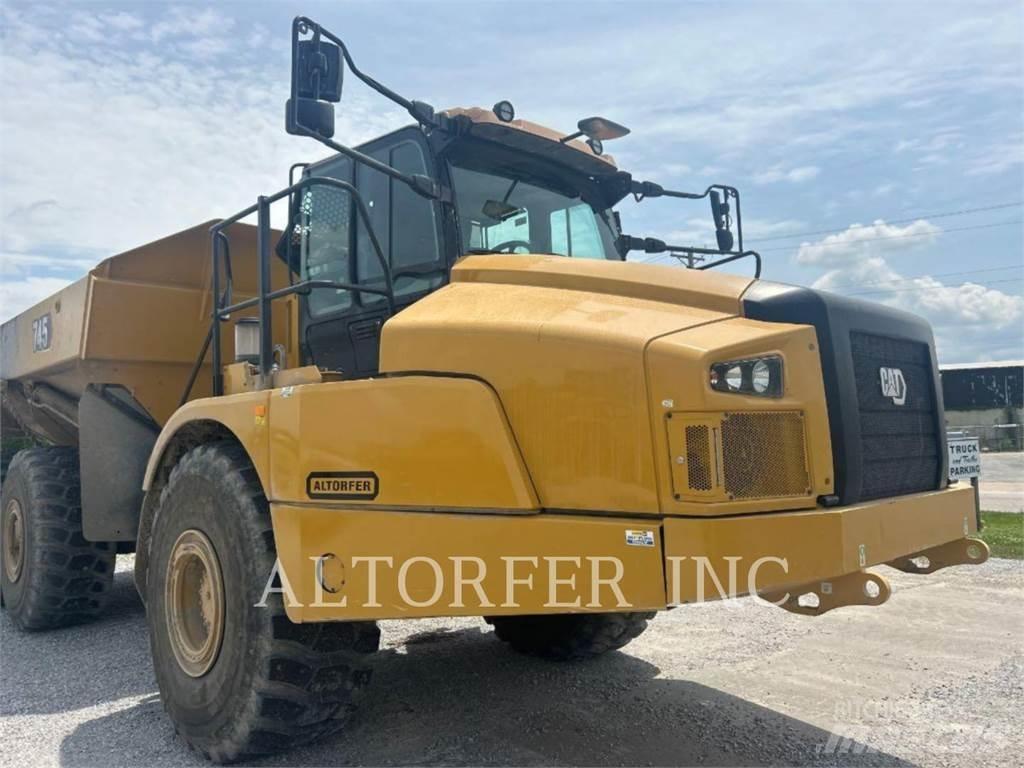 CAT 745-04 Tombereau articulé