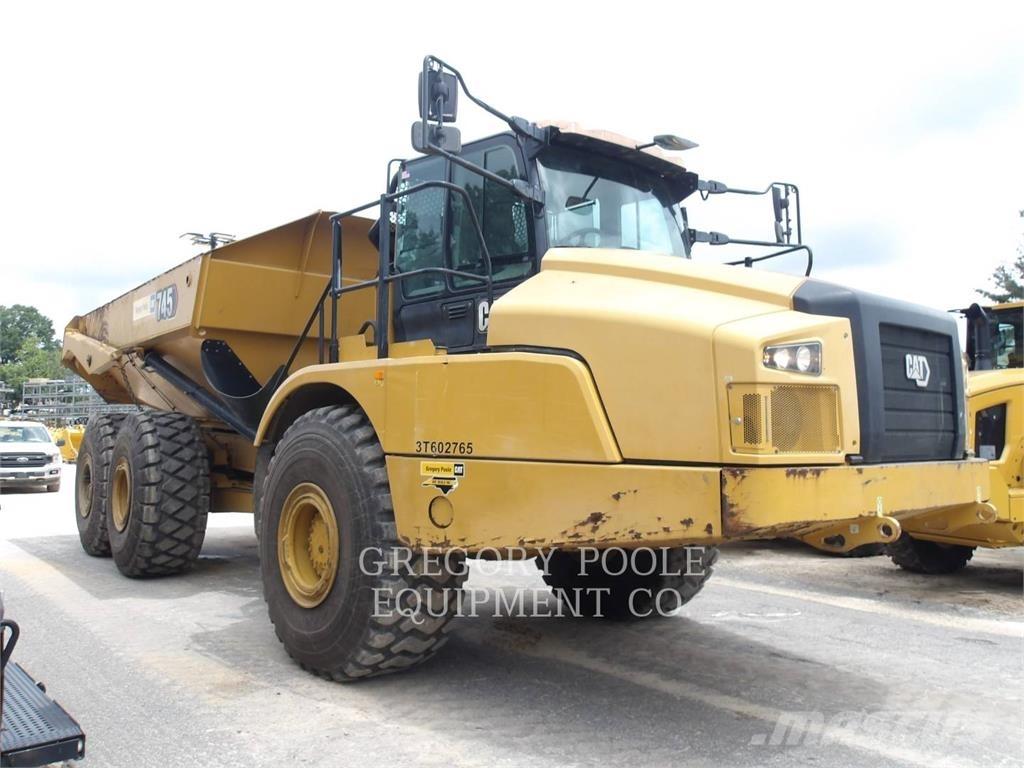 CAT 745-04 Tombereau articulé