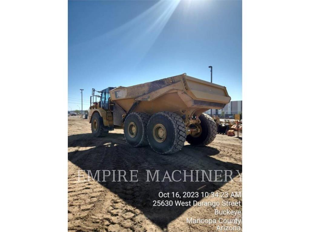 CAT 745-04 Tombereau articulé