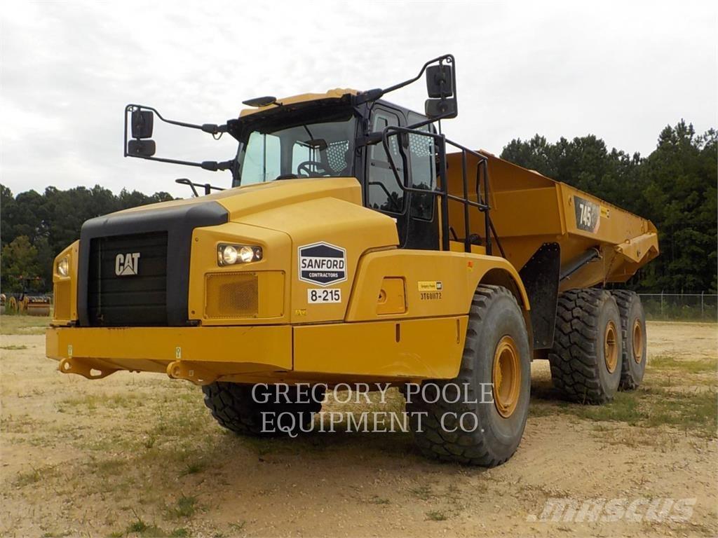 CAT 745-04 Tombereau articulé