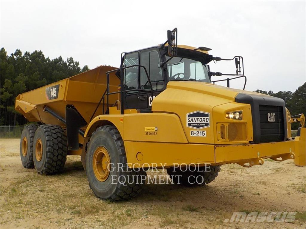 CAT 745-04 Tombereau articulé
