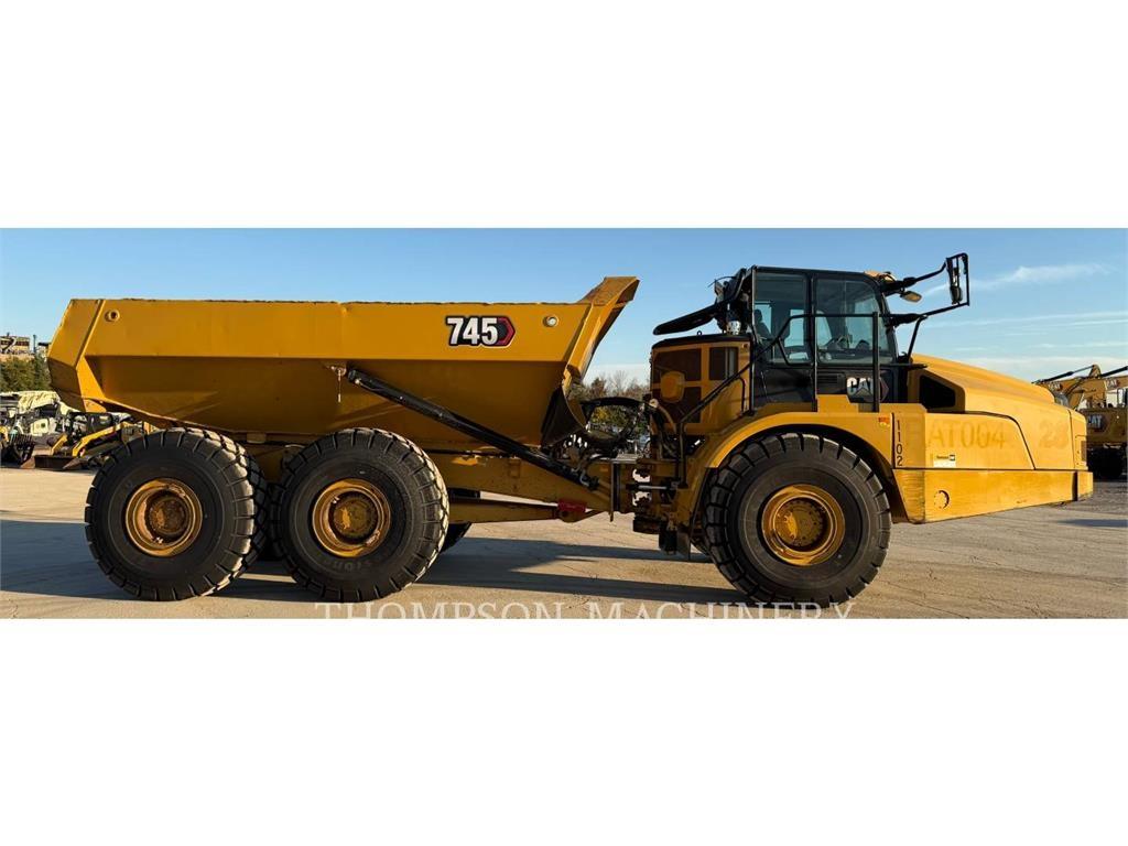CAT 745-04 Tombereau articulé