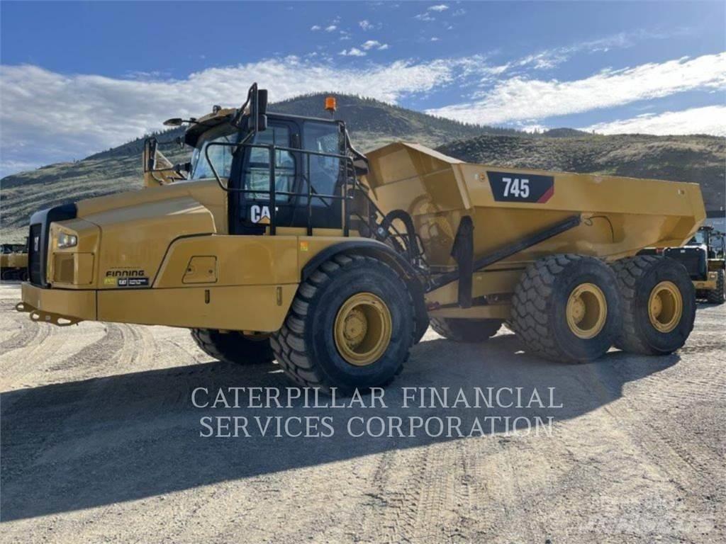 CAT 745-04A Tombereau articulé