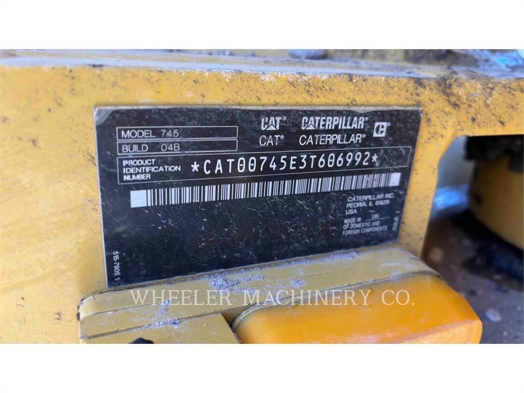 CAT 745 TG Tombereau articulé