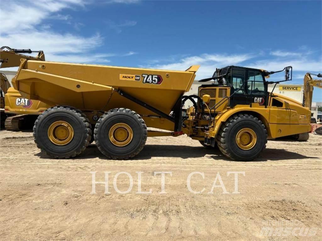 CAT 745 TG Tombereau articulé