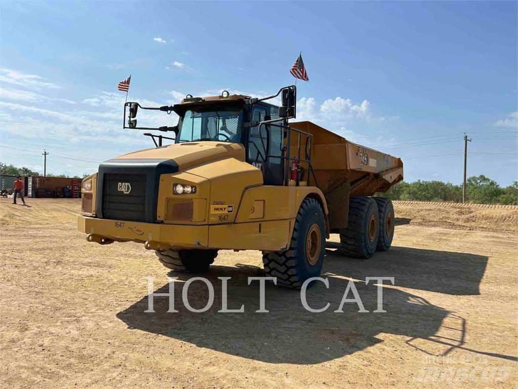CAT 74504 Tombereau articulé