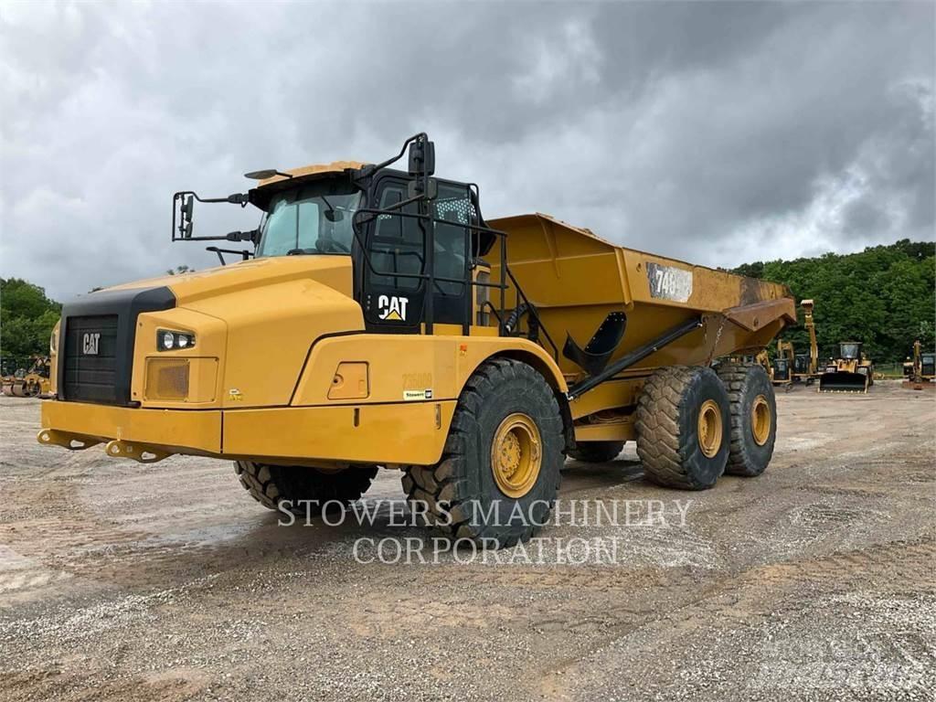 CAT 74504 Tombereau articulé