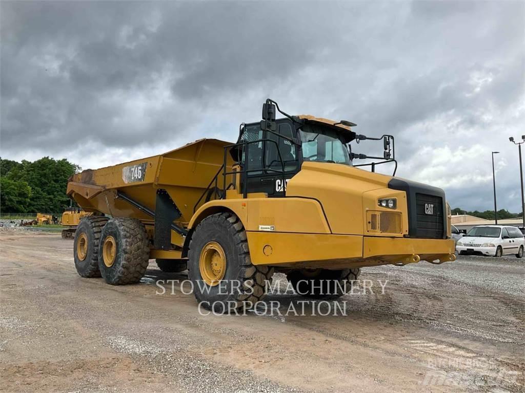CAT 74504 Tombereau articulé