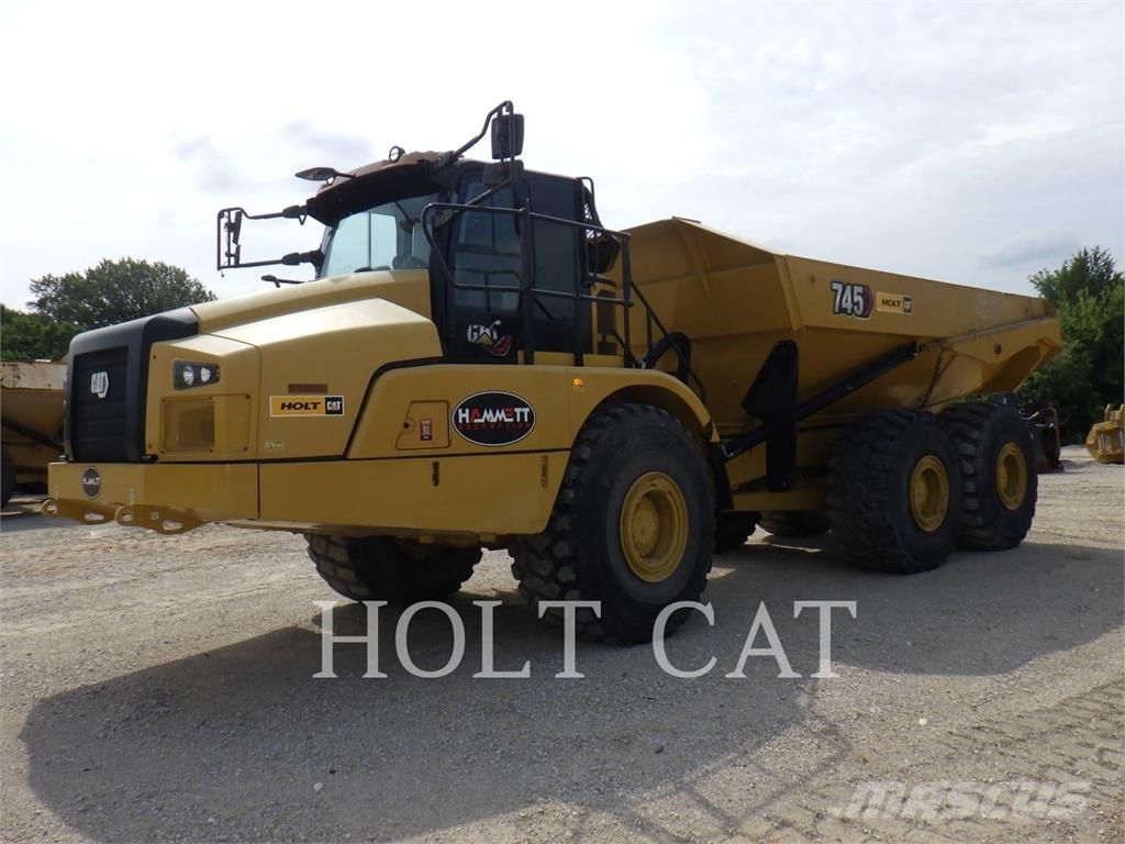 CAT 74504 Tombereau articulé