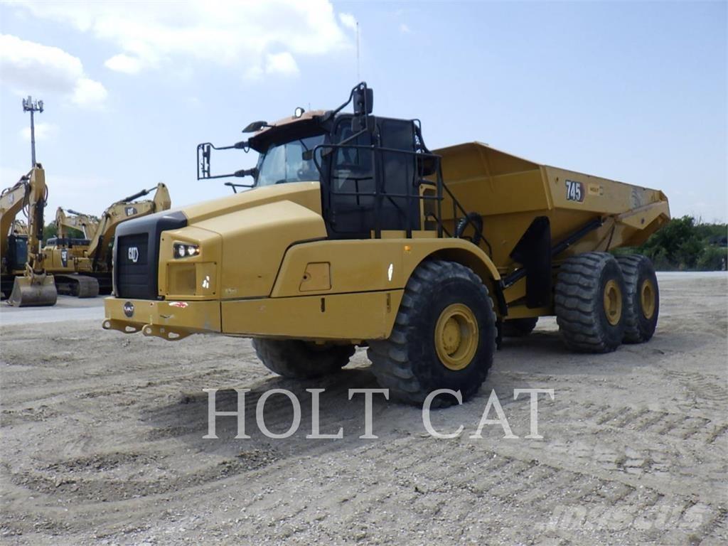 CAT 74504 Tombereau articulé