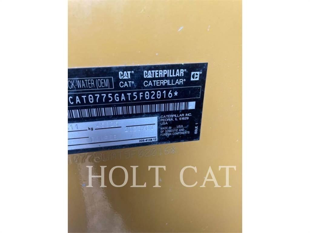 CAT 775G Tombereau articulé