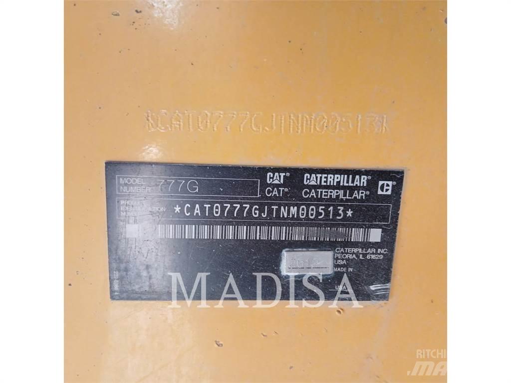 CAT 777 G Tombereau articulé
