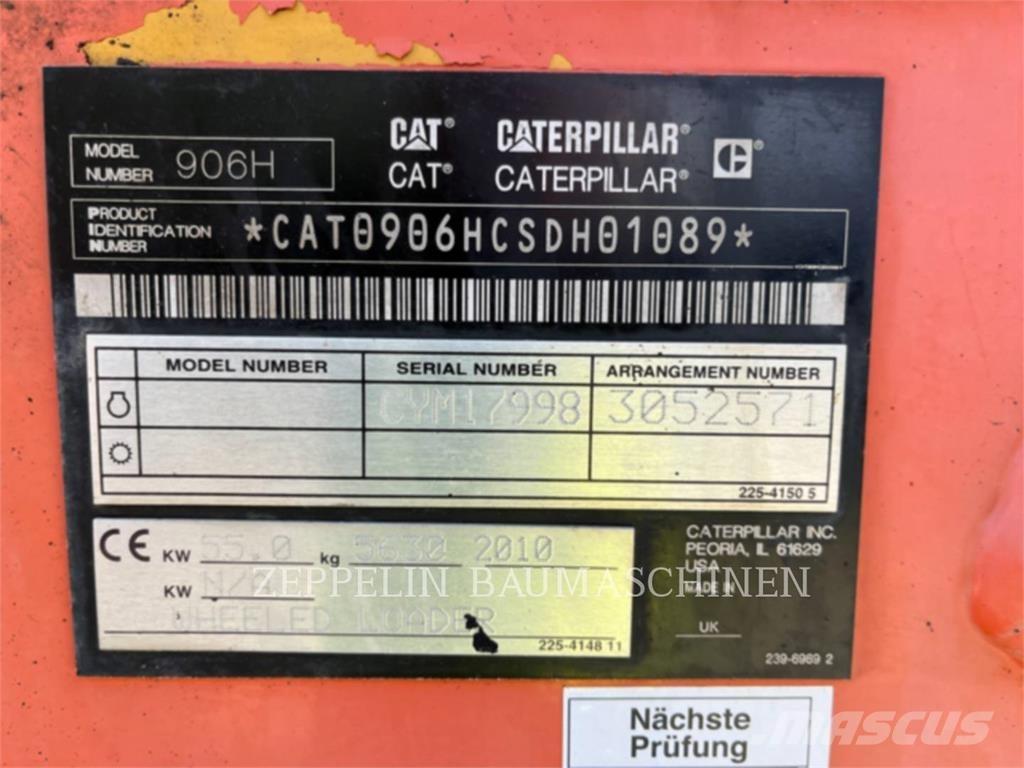 CAT 906H Chargeuse sur pneus