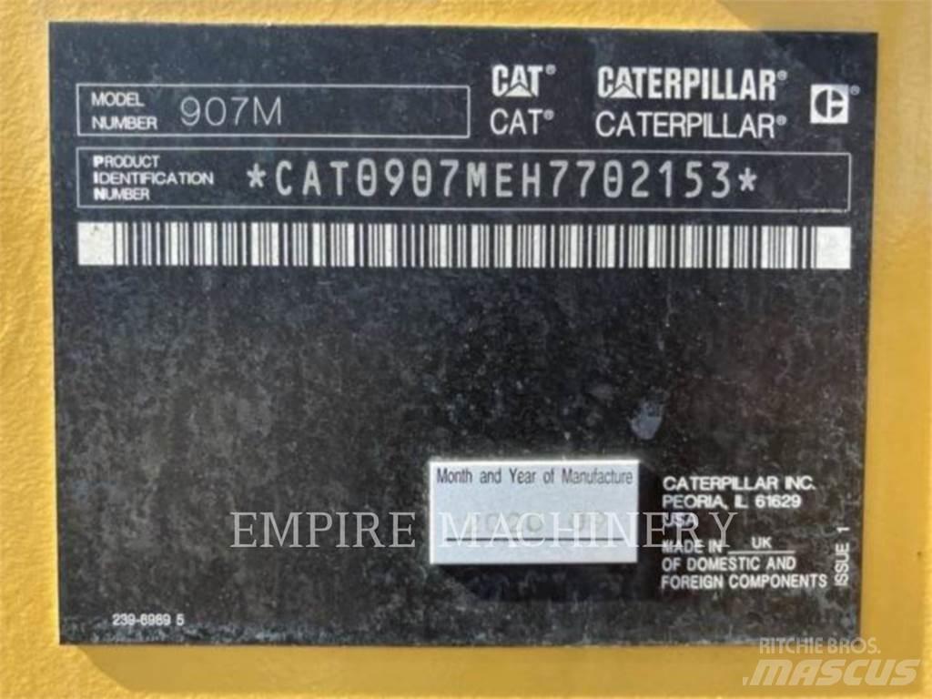 CAT 907M Chargeuse sur pneus