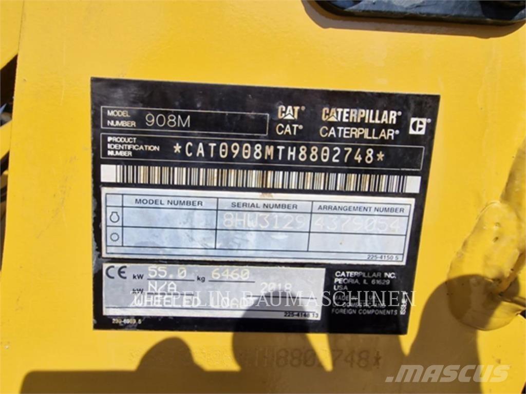CAT 908M Chargeuse sur pneus