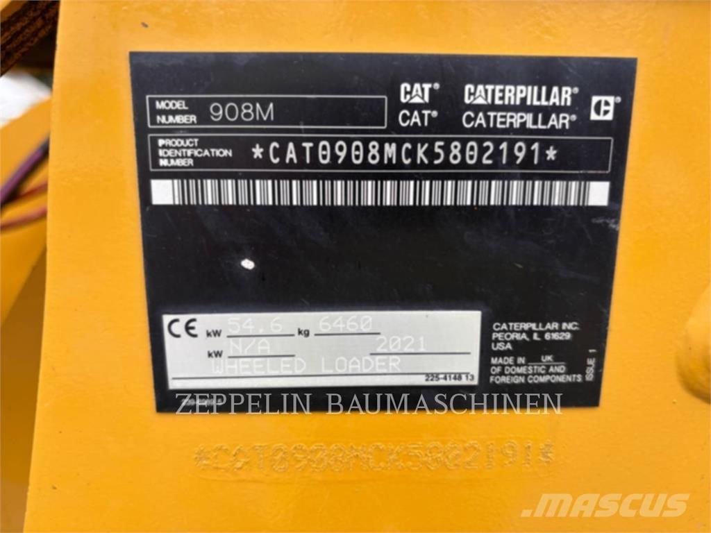 CAT 908M Chargeuse sur pneus