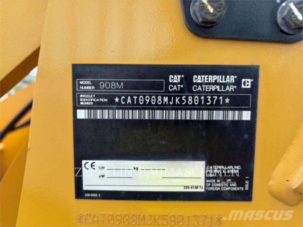 CAT 908M Chargeuse sur pneus