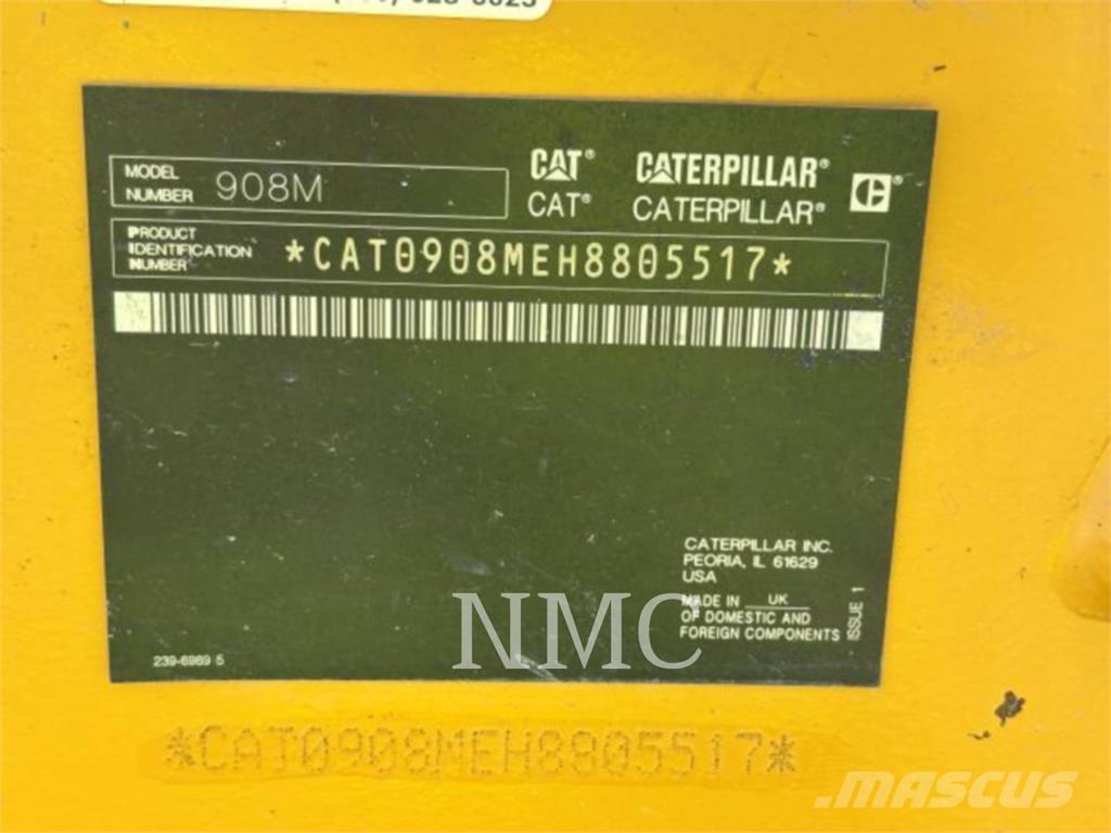 CAT 908M Chargeuse sur pneus