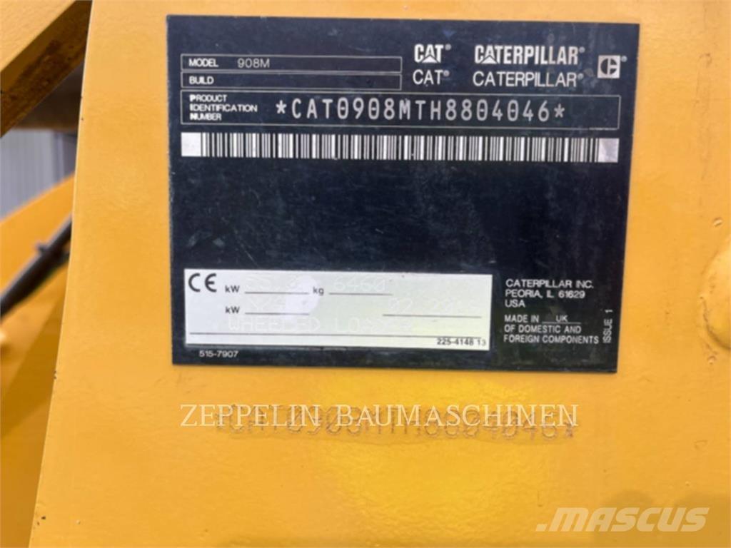 CAT 908M Chargeuse sur pneus