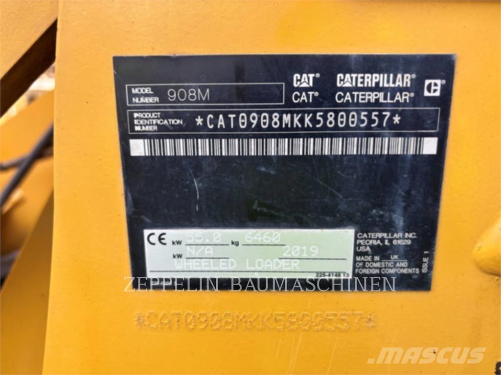 CAT 908M Chargeuse sur pneus